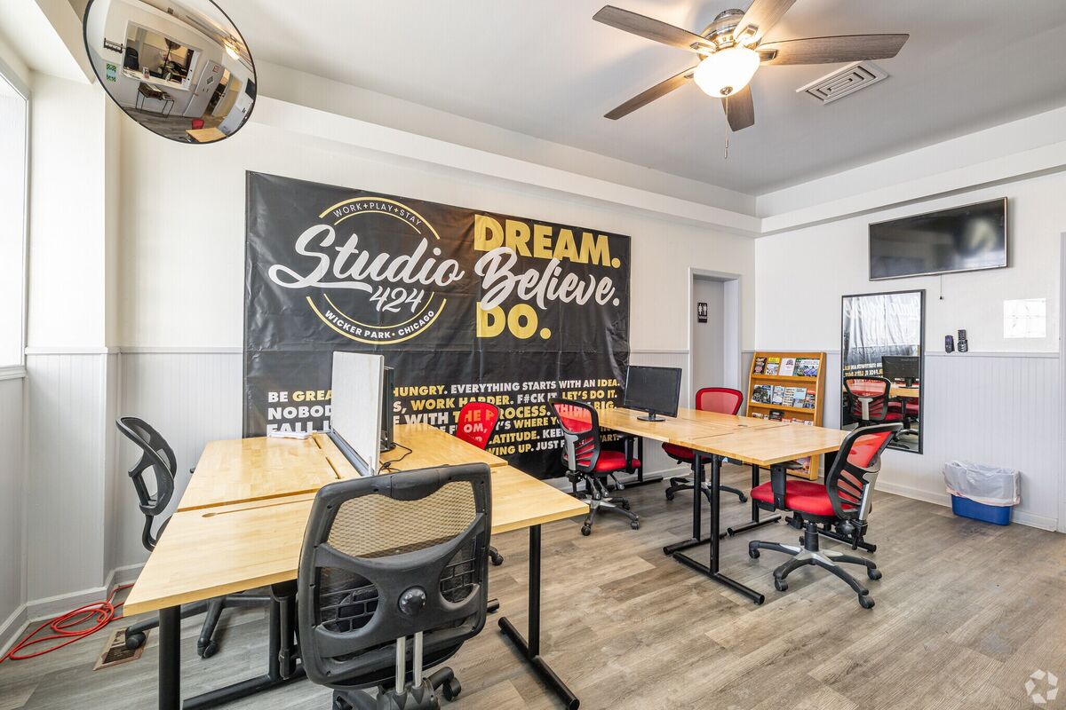Event space at 1415 N. Ashland